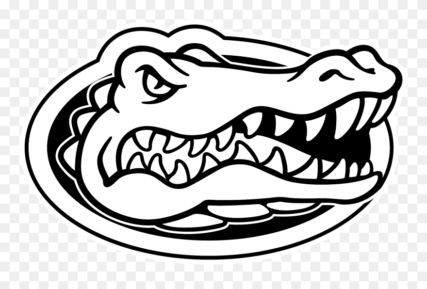 Gator Svg Transparent & Png Clipart Free Download - Transparent Florida Gators Logo
