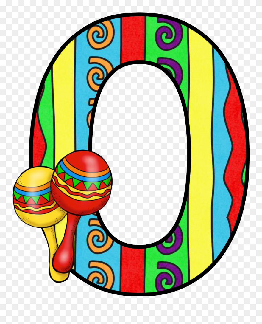 Letra I Con Maracas Clipart