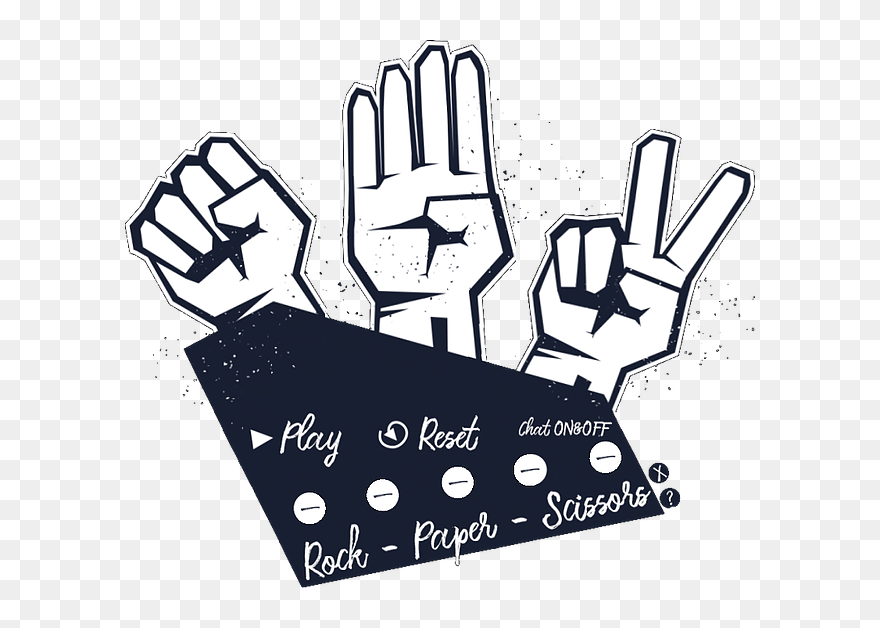 Rock, Paper, Scissors Game Clipart