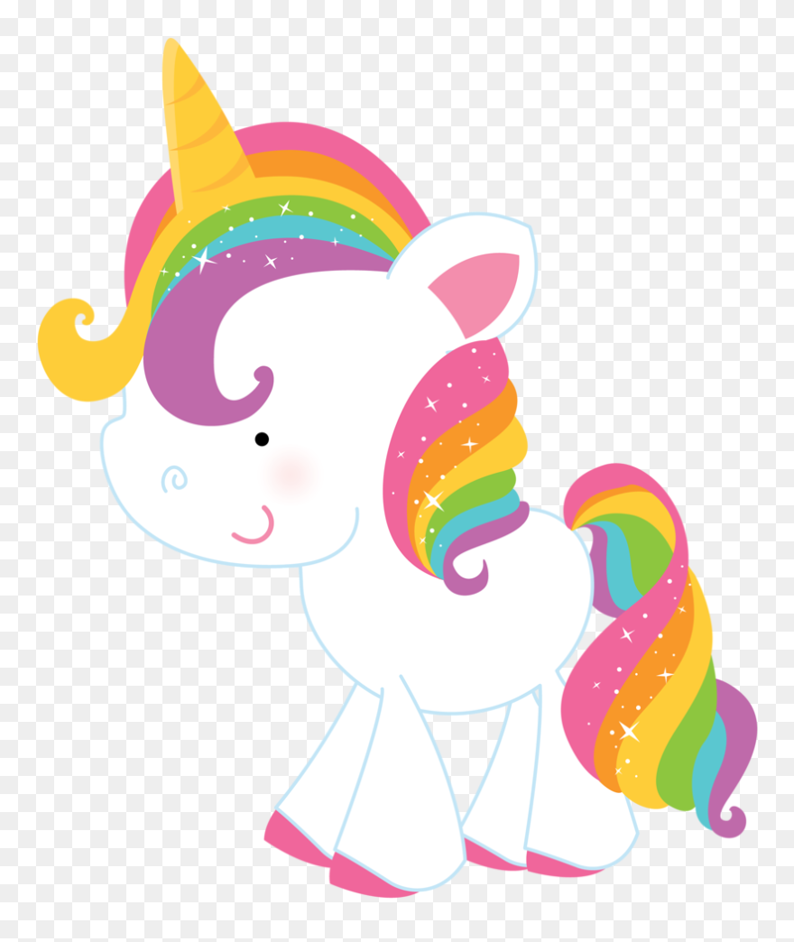 Unicorn Horn Clipart Real Png - Transparent Transparent Background Unicorn Clipart