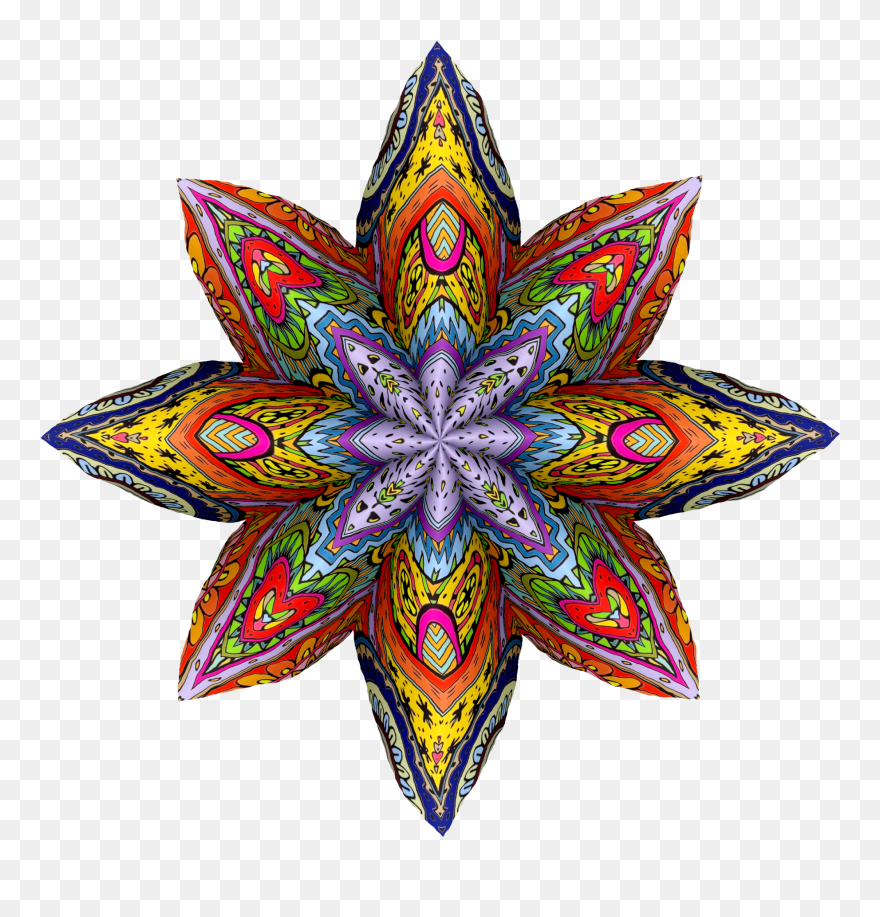 Ugadi Mandala Rangoli Clipart