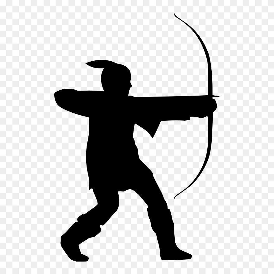 Archer Clipart Free For Download - Archers Clipart Black And White - Png Download