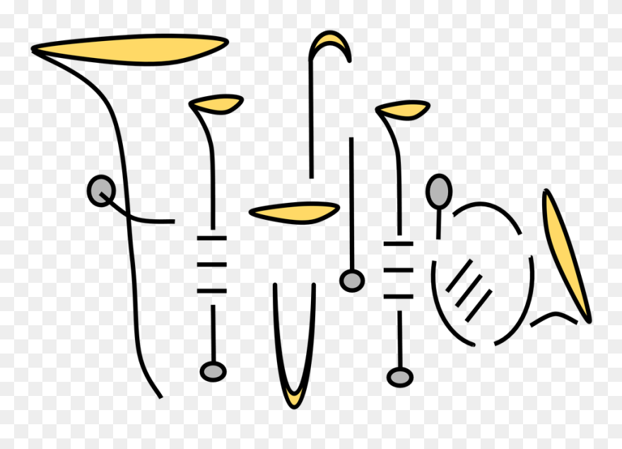 Brass Quintet Logo Clipart