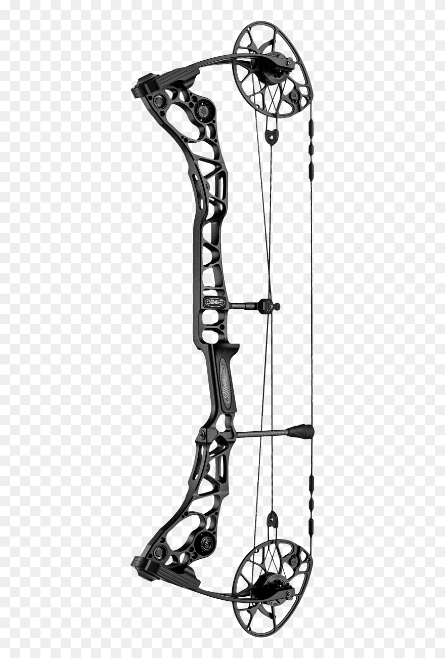 Hunting Clipart Compound Bow - Mathews Halon 32 Black - Png Download