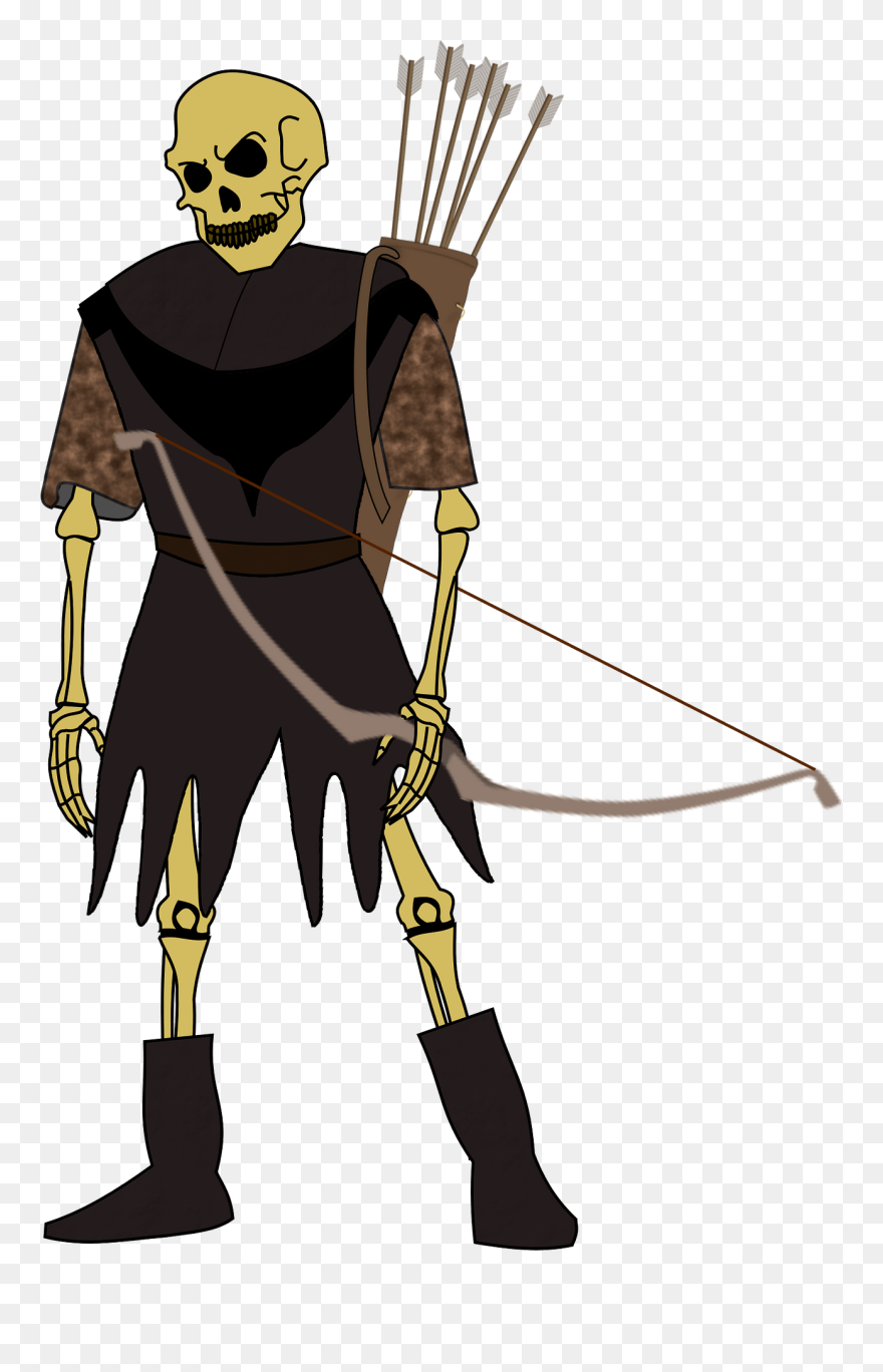 Undead Archer Clipart