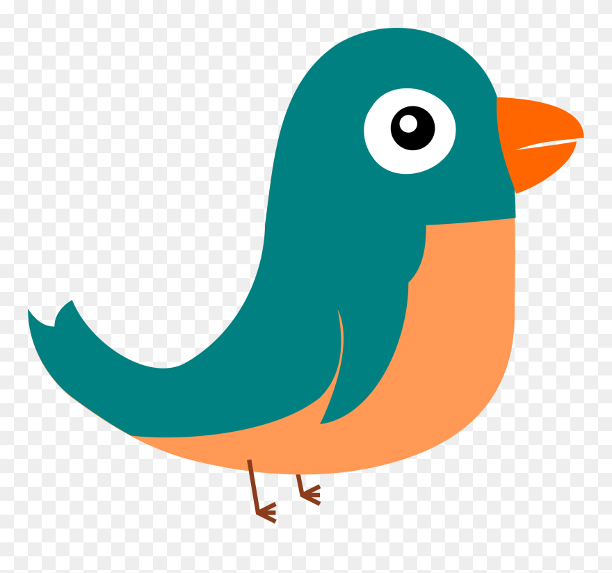 Birdie Clip Arts - Bird Png Flat Transparent Png