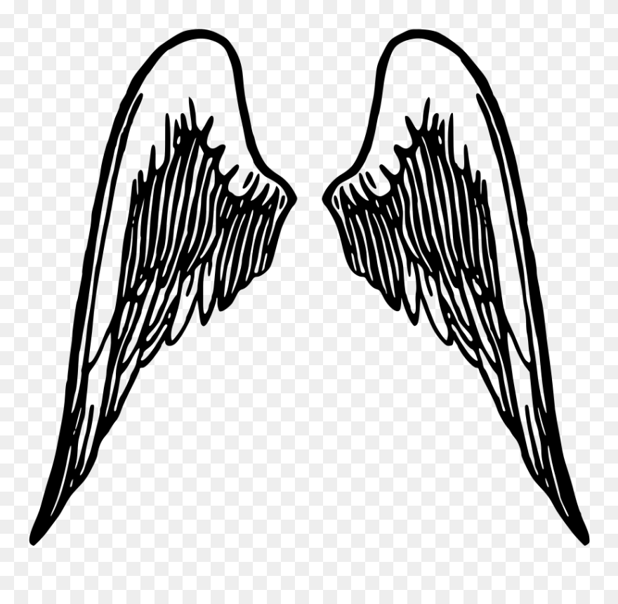 Angel Wings Transparent Background Clipart - Png Download