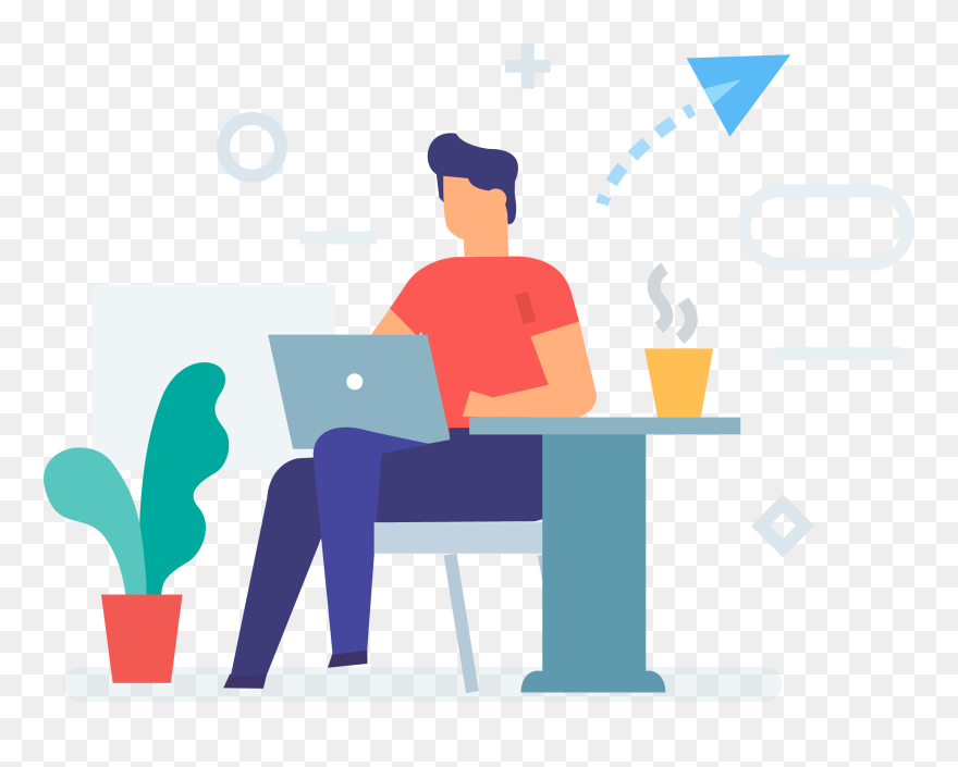 People Using Gadgets Icon Clipart