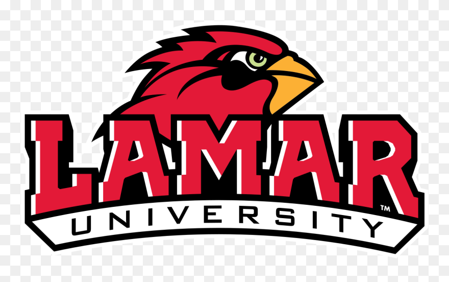 Lamar University Football Logo Clipart