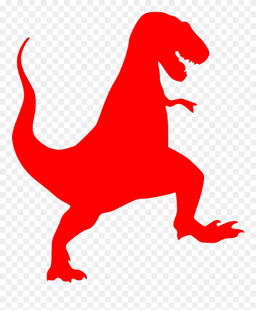 Black T Rex Clipart - Png Download
