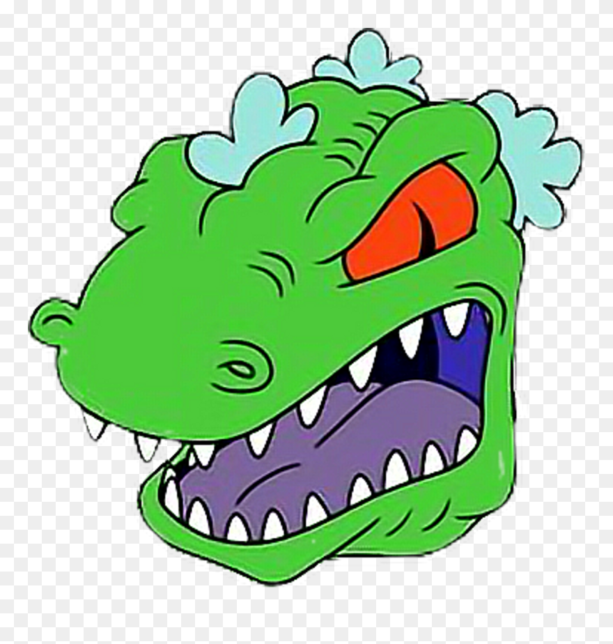 Download Transparent T Rex Head Png Rugrats Dinosaur Head Clipart