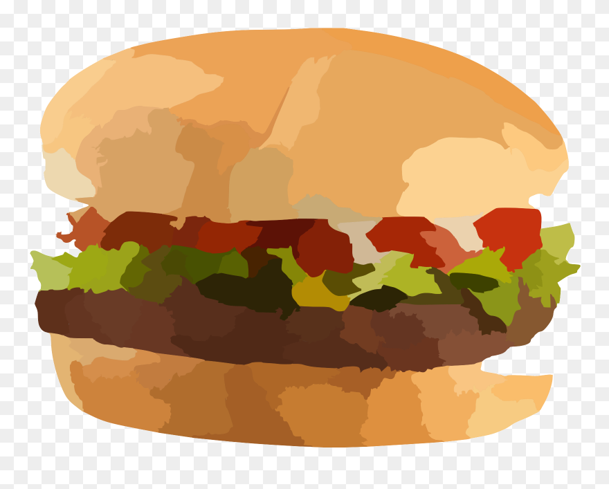 Mcdonalds Burger Clipart (#5361342) - PinClipart