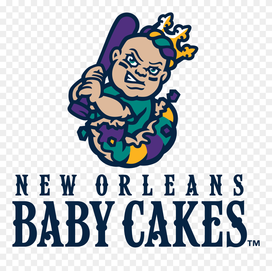 Transparent New Orleans Saints Clipart - New Orleans Baby Cakes Font - Png Download