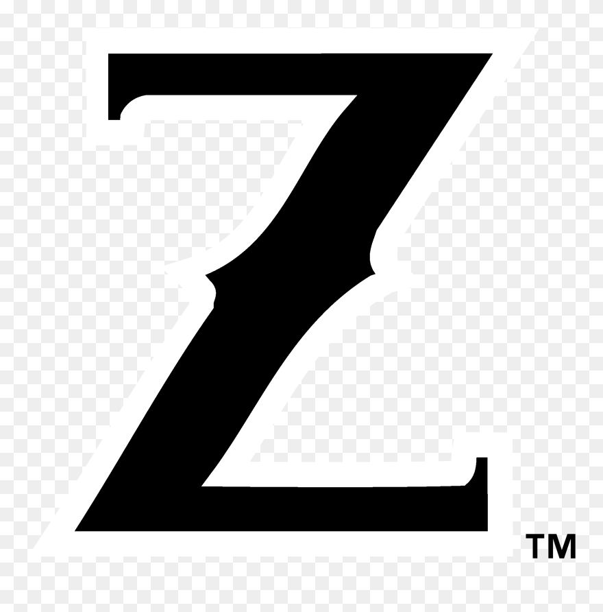 New Orleans Zephyrs Logo Black And White - New Orleans Zephyrs Logos Clipart