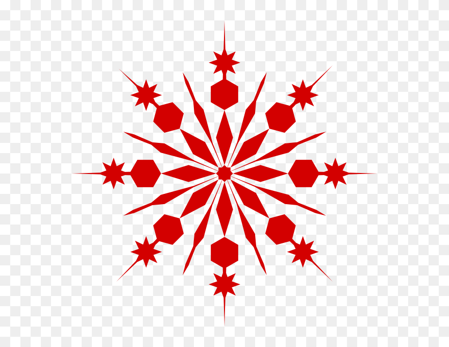 Transparent Background Snowflake Png Clipart