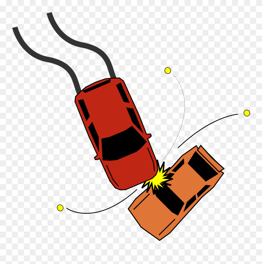 Car Accident Collision Svg Clip Arts - Png Download
