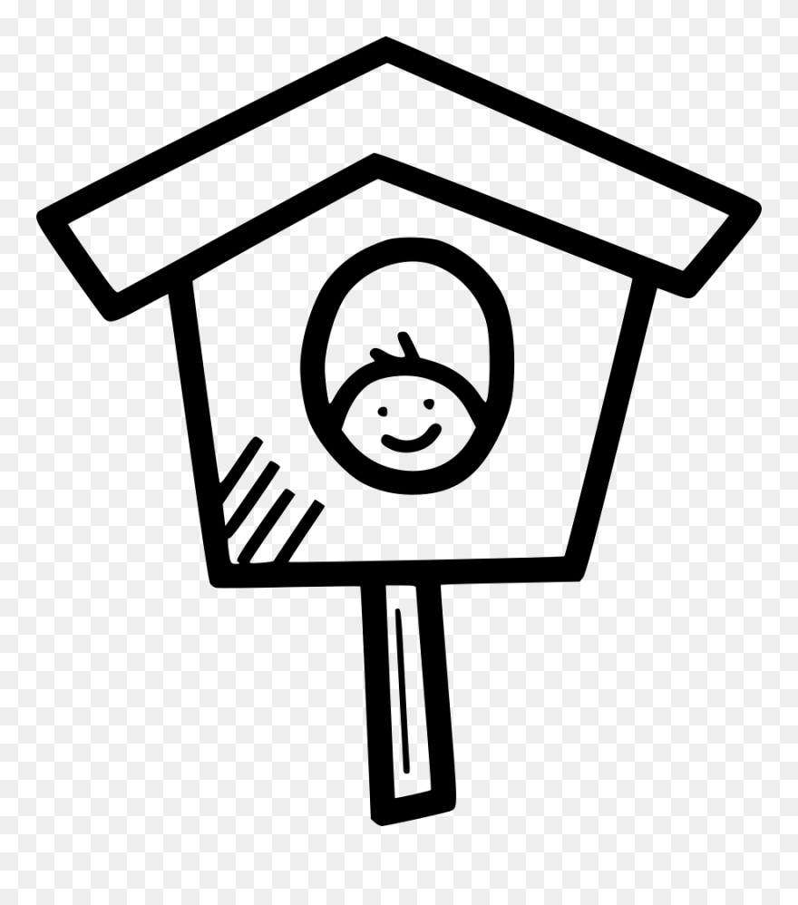 Birdhouse Nest Chicken Chickling Home Svg Png Icon - Portable Network Graphics Clipart