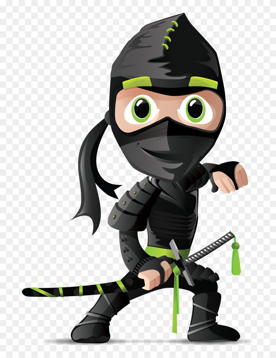 Ninja Clip Art Tumundografico - Ninja Clipart - Png Download