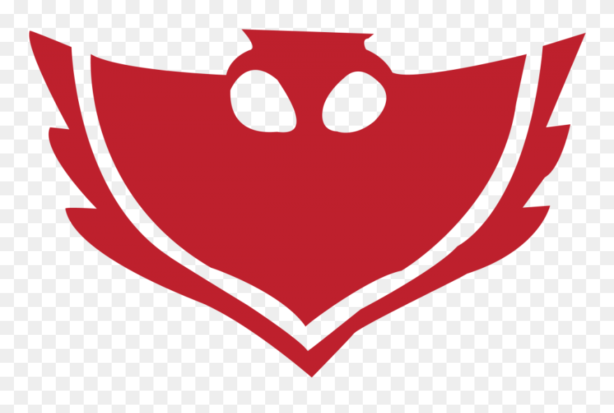 Pj Masks Owlette Symbol - Pj Mask Logo Png Clipart