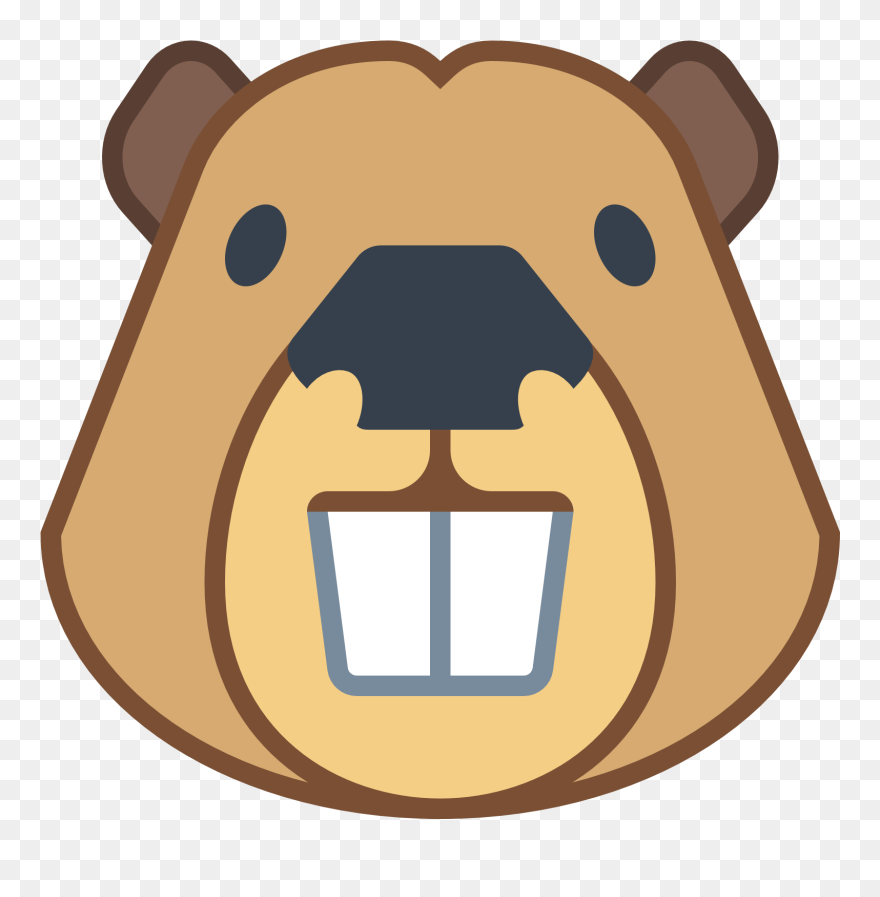 Buck Teeth Transparent & Png Clipart Free Download - Clipart Beaver Face