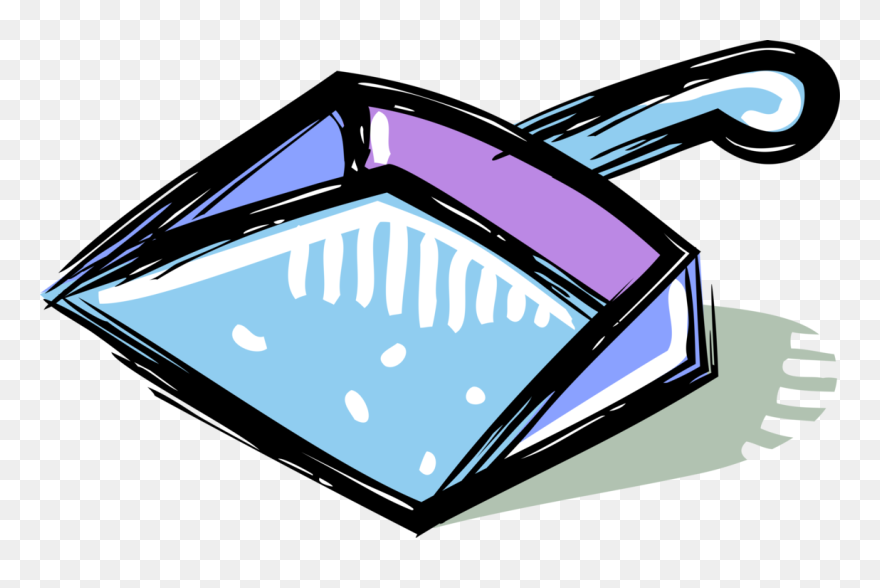 Vector Illustration Of Dustpan Cleaning Utensil For - Dustpan Clipart