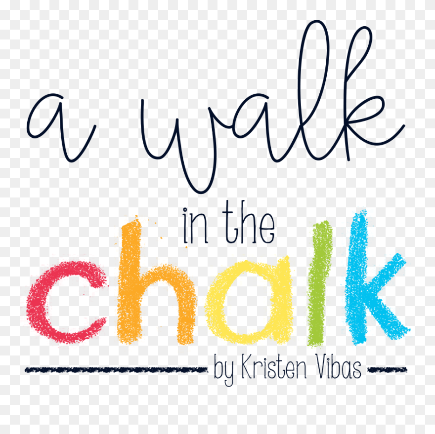 A Walk In The Chalk - Calligraphy Clipart