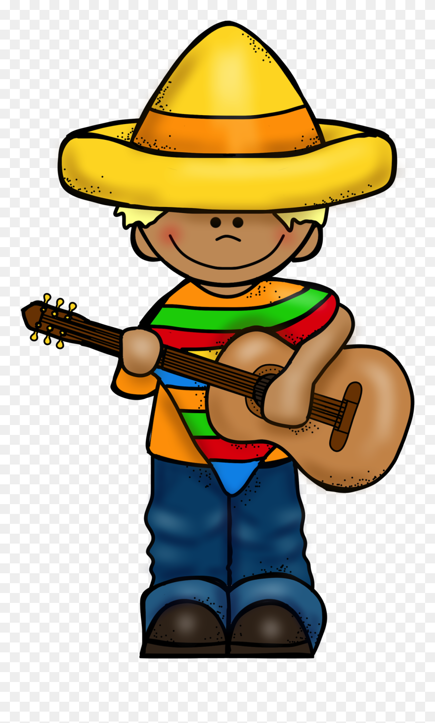 Hispanic Heritage Male Clipart - Png Download