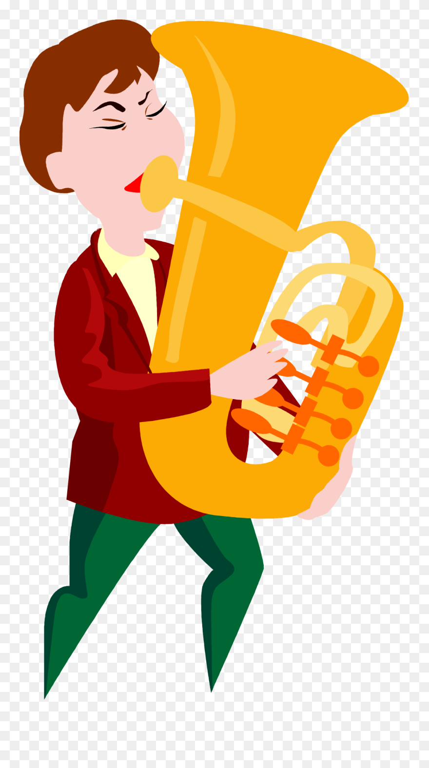 Tuba Animation Clipart