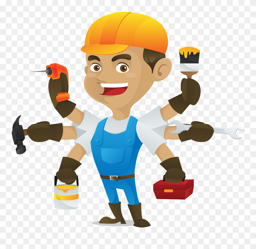 Handyman Clipart Drywall, Handyman Drywall Transparent - Handyman Clipart Png