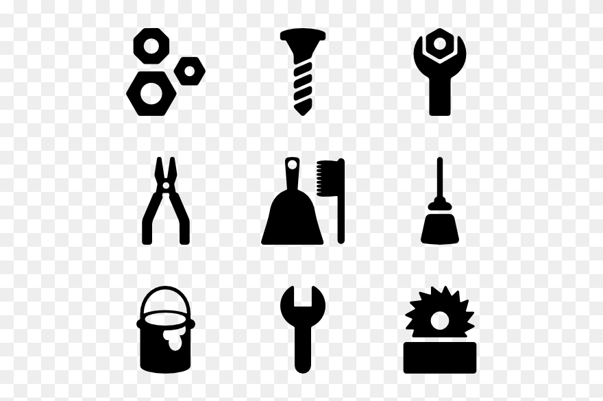 Handyman Clipart Mechanic Tool Box - Reparation Icons - Png Download