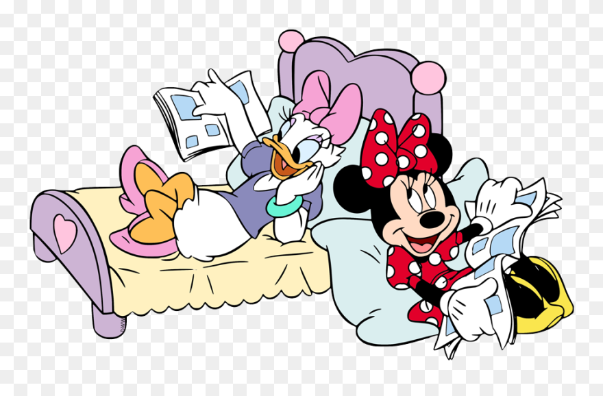 Transparent Can"t Remember Clipart - Daisy Duck And Minnie - Png Download