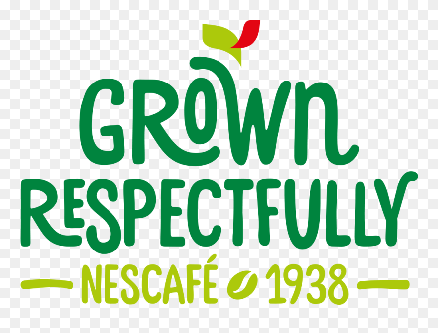 Logo Grown Respectfully Nescafé Clipart