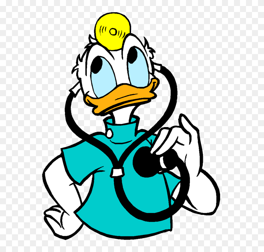 Donald Duck Doctor Clipart