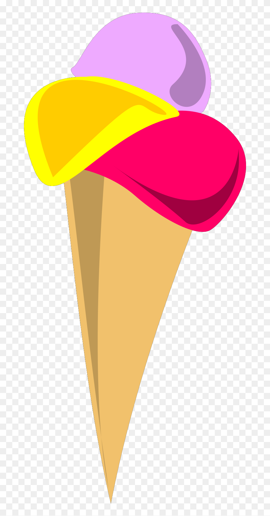 Ice Cream Cone-1573829857 - Clipart Eis Png Transparent Png