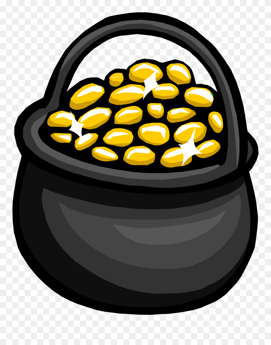 Club Penguin Rewritten Wiki - Pot Of Gold Club Penguin Clipart