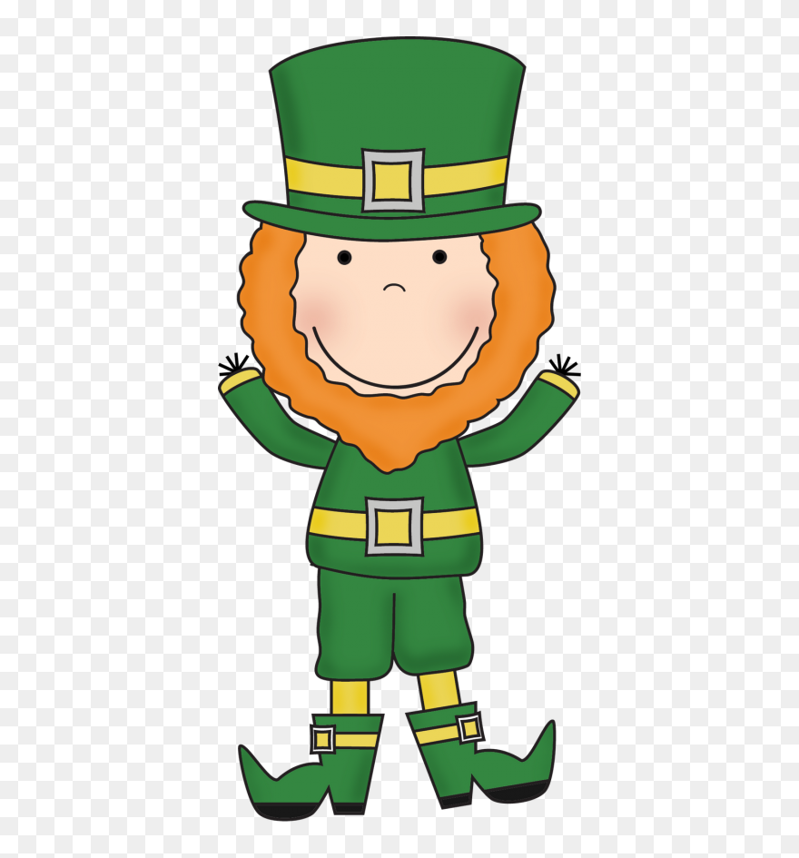 Leprechaun Clipart Black And White Baseball Clipart - Cute Leprechaun Clip Art - Png Download