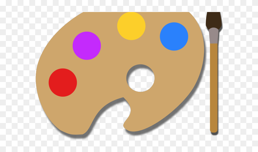 Paint Palette Vector Png Clipart