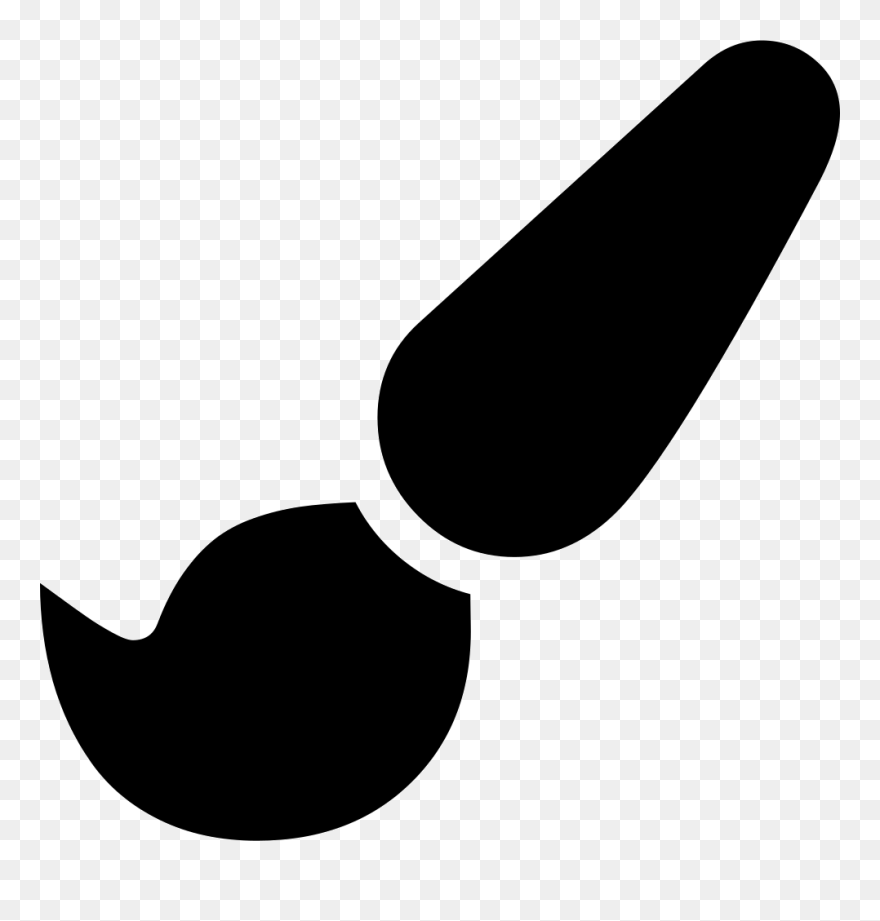 Computer Icons Paintbrush - Font Awesome Brush Icon Clipart