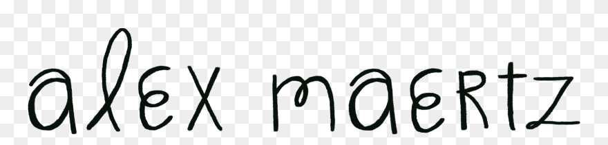 Alex Maertz Logo - Calligraphy Clipart