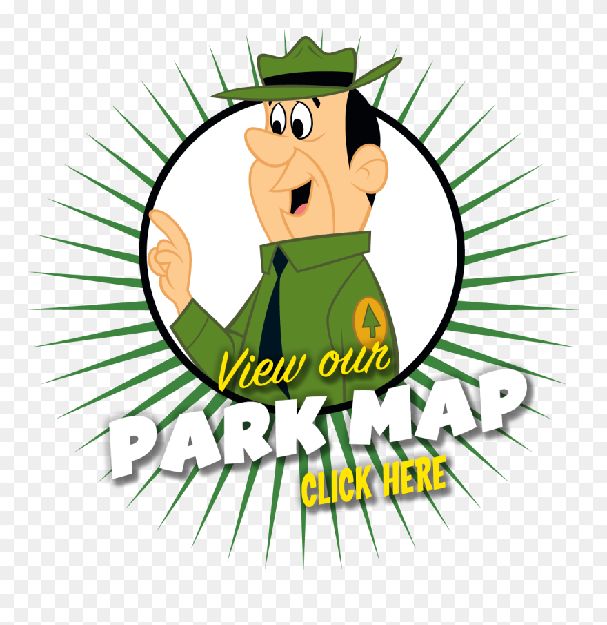 Park Map - Miroir Rotin Clipart