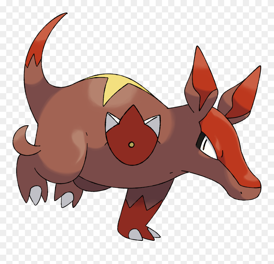 Transparent Aardvark Png - Aardvark Fakemon Clipart