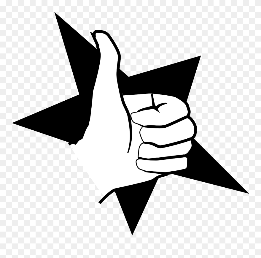 Thumbs Signal Clipart