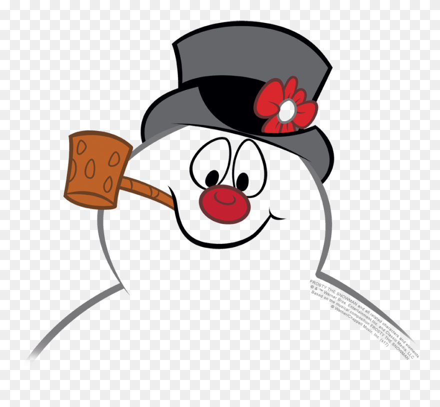Transparent Background Snowman Frosty The Snowman Face - Frosty The Snowman Clipart