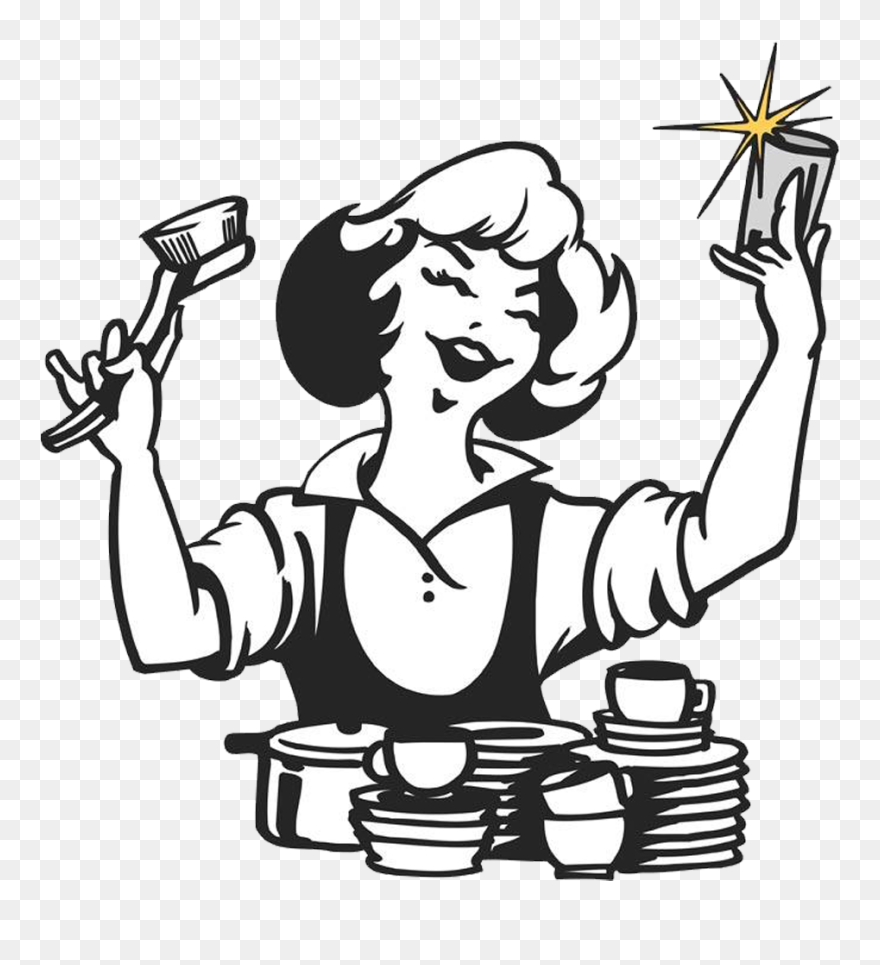 Aunt Lucie"s Cleaning Service - Sparkling Clean Dishes Clip Art - Png Download