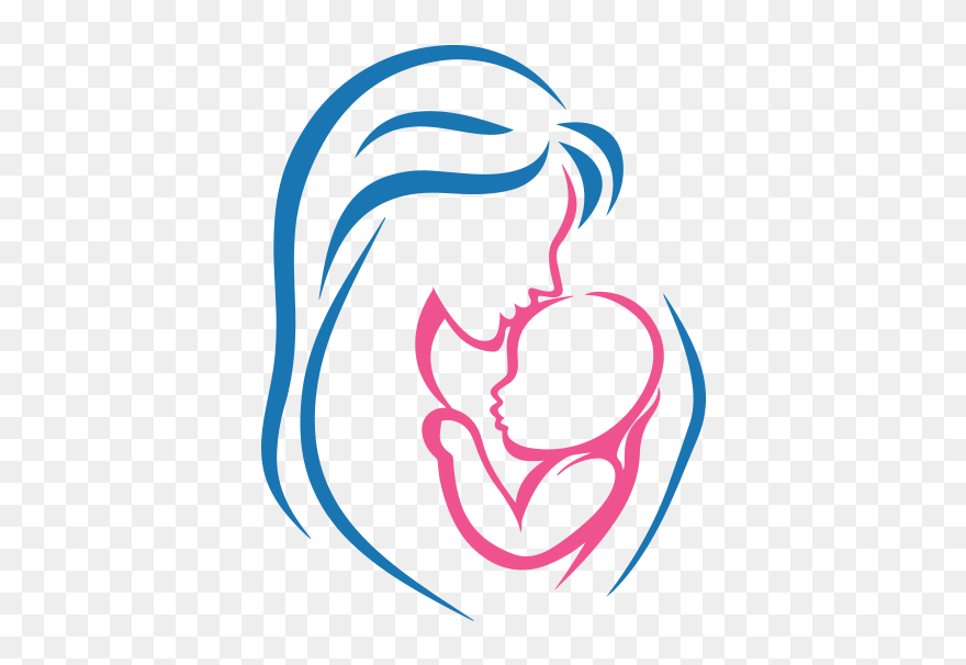 Ehr Software - Mother And Baby Drawing Clipart