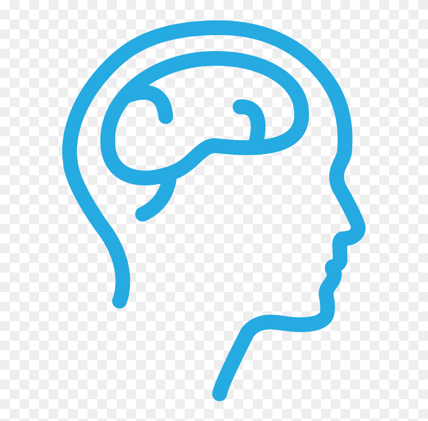 Neurologist - Side View Head Cartoon Clipart