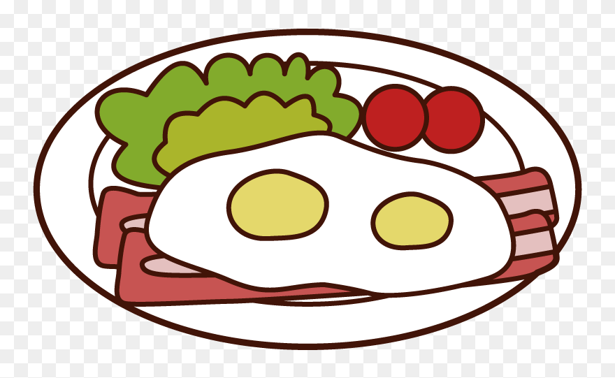 Bacon And Egg Illustrations Clipart