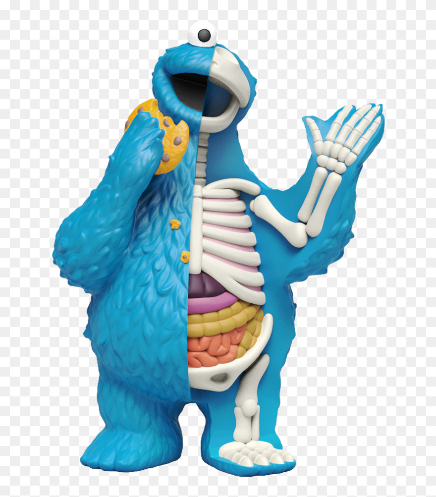 Mighty Jaxx Cookie Monster Clipart