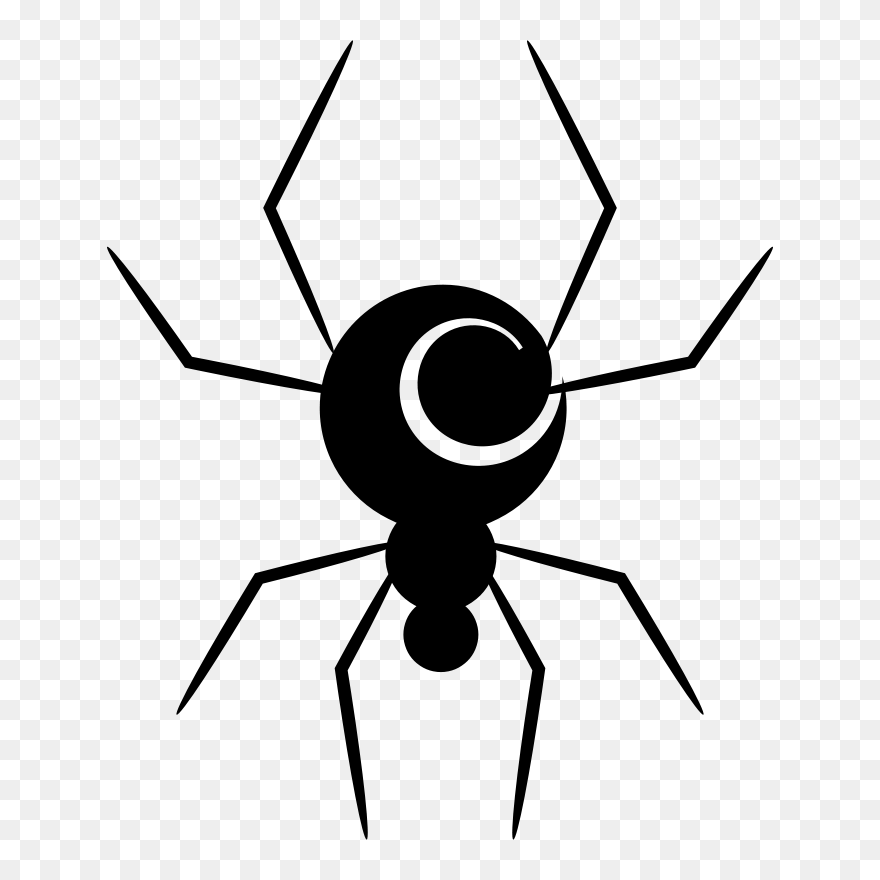 Children"s Literature - Simple Spider Clipart