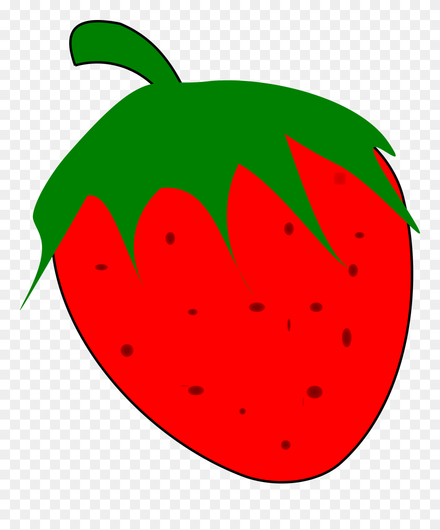 Strawberry Poor Clipart - Fresa Clipart - Png Download